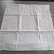 Antique embroidered pillowcase: 77x77cm