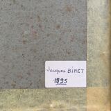 Ancient Moon painting on the lagoon