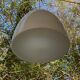 Opaline pendant light Denmark 70s