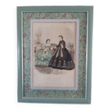Art frame - the illustrated fashion 1863 no. 44 "Madame Lise's dresses"