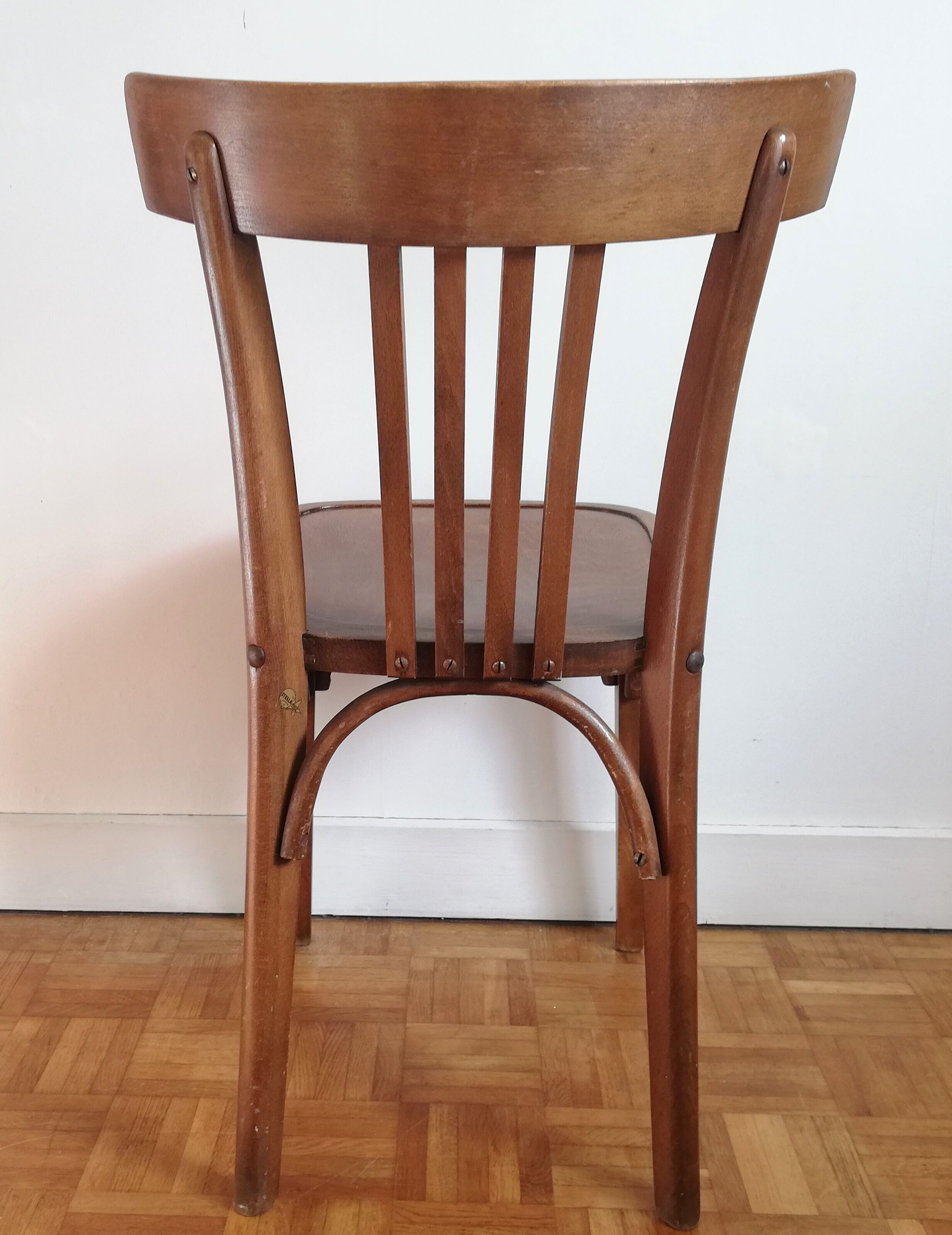 Suite of 6 chairs bistro Luterma for Stella