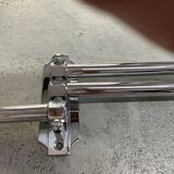 Wall-mounted towel rack chrome 3 arms