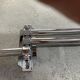 Wall-mounted towel rack chrome 3 arms