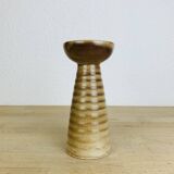 Bougeoir vintage en grès