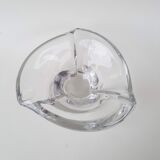 Daum France crystal ashtray
