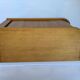 Wooden box rolling curtain dovetails