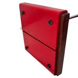 Italian desk lamp in wood and metal from the 1960s.