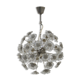 Dandelion chandelier by Preciosa, 1970s