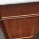 Louis XVI accajou chest of drawers and white marble