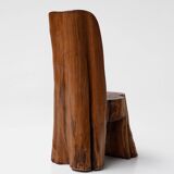 Hand-carved Chair in Solid Hardwood