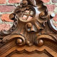 Antique oak sideboard, Louis XV rococo style, late 19th century.