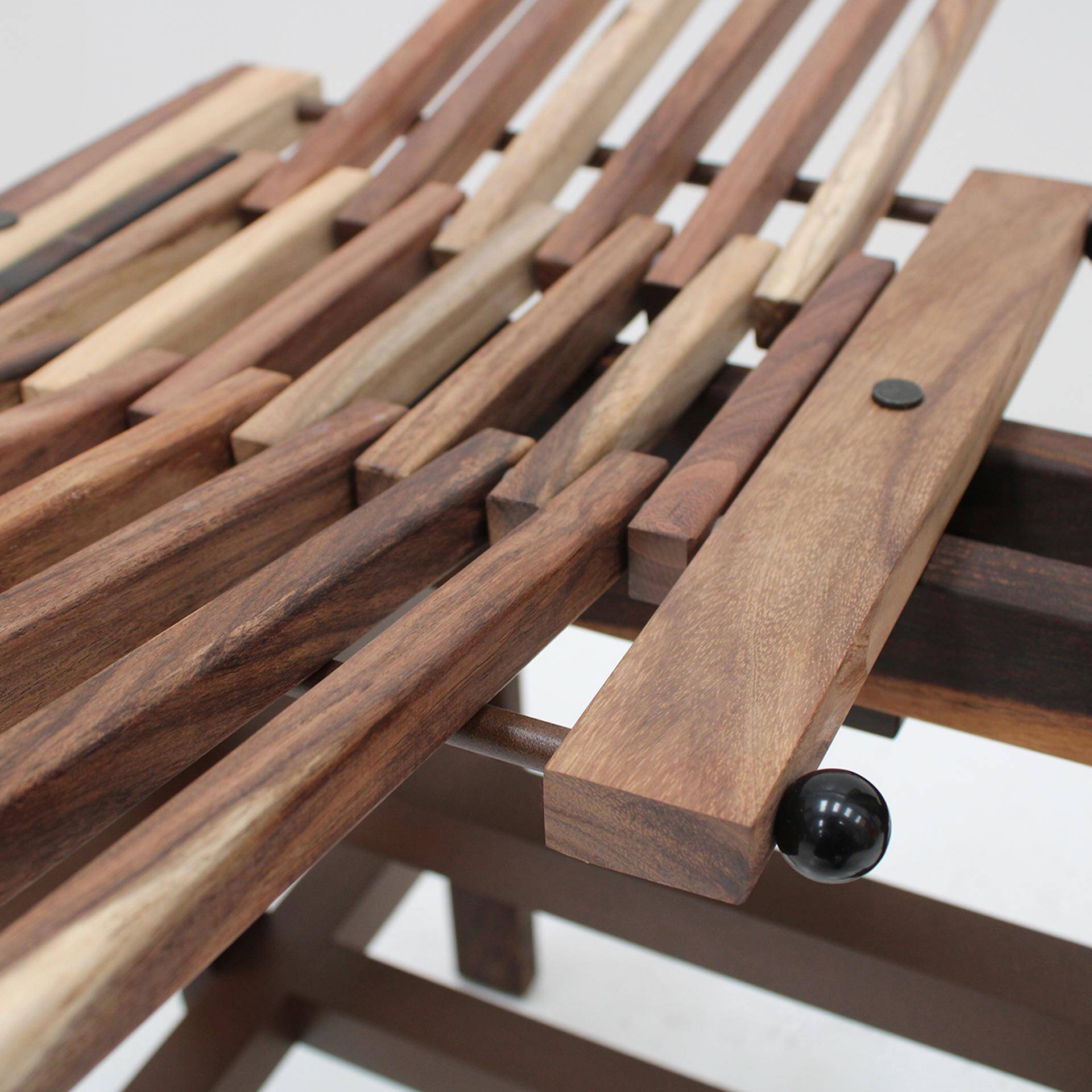 Italian Sculptural Wooden Chairs Sono by Anacleto Spazzapan, 1980s, Set of Two