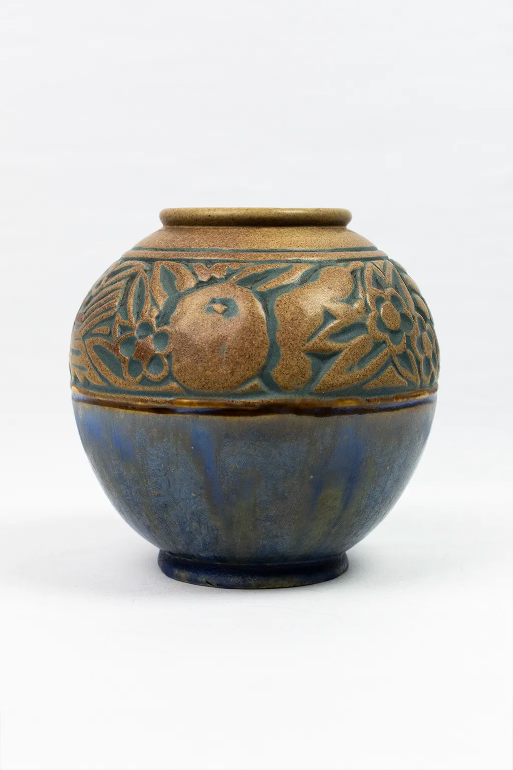 Vase boule art déco — Mougin & Gaston Ventrillon (Nancy)
