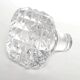 Carafe whisky en cristal motif damier
