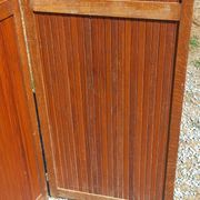 1930s bistro screen with slats