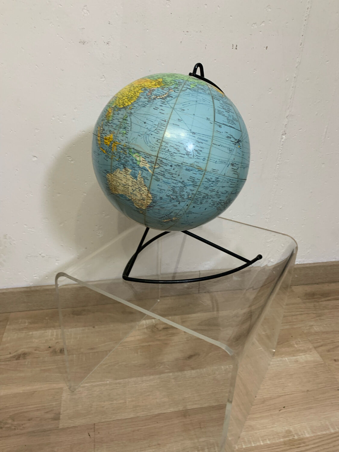 Terrestrial globe Girard and Barrere Paris