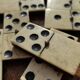 Game of ancient dominoes with its original box