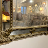 Large beaded mirror 19th