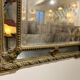 Large beaded mirror 19th