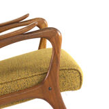 Armchair 'Rondeling'  yellow | 2 pieces in stock - dutch mid century modern
