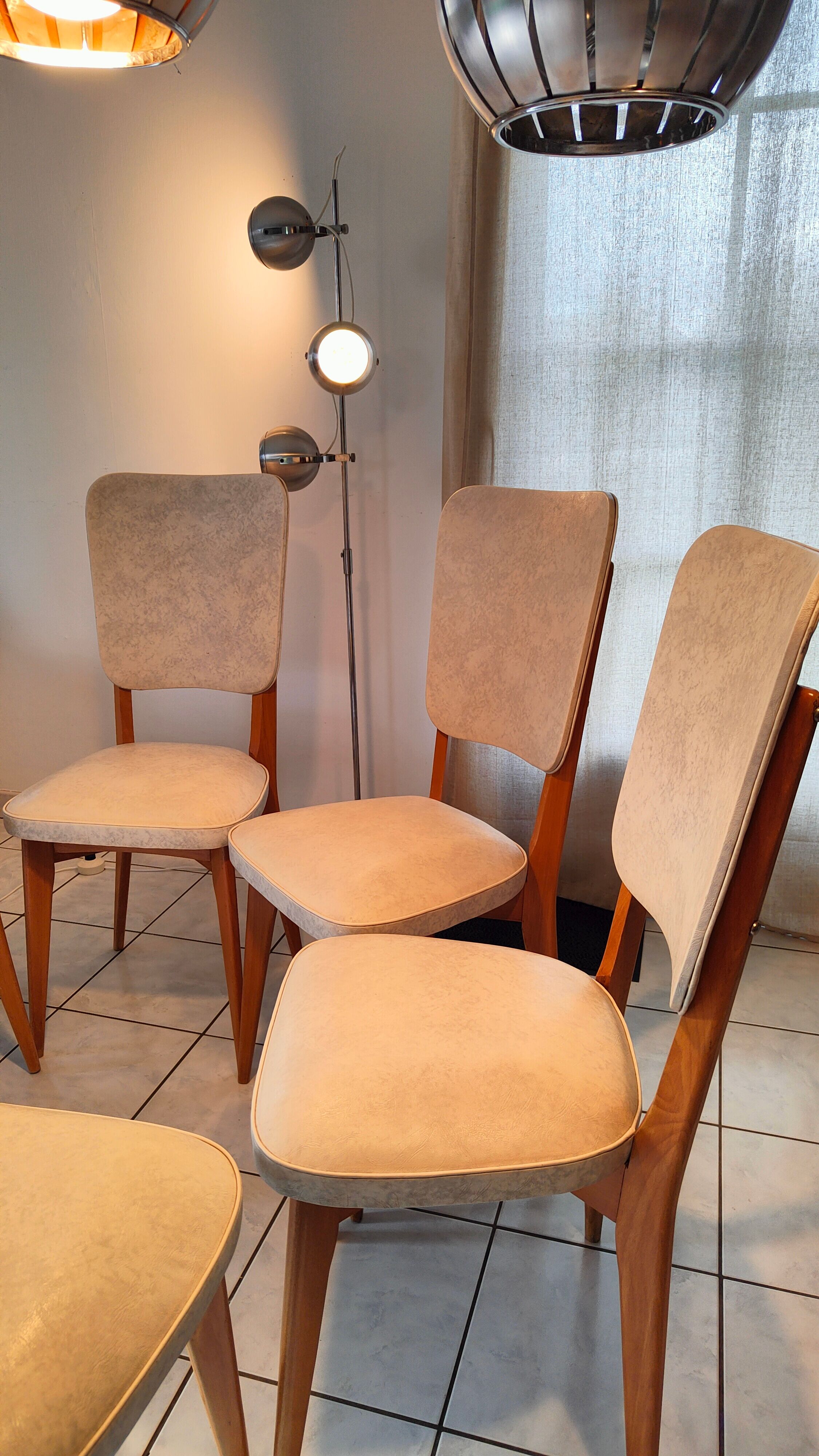5 Scandinavian chairs 1960