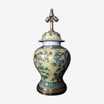 Lampe de table chinoise  XIXème  siècle