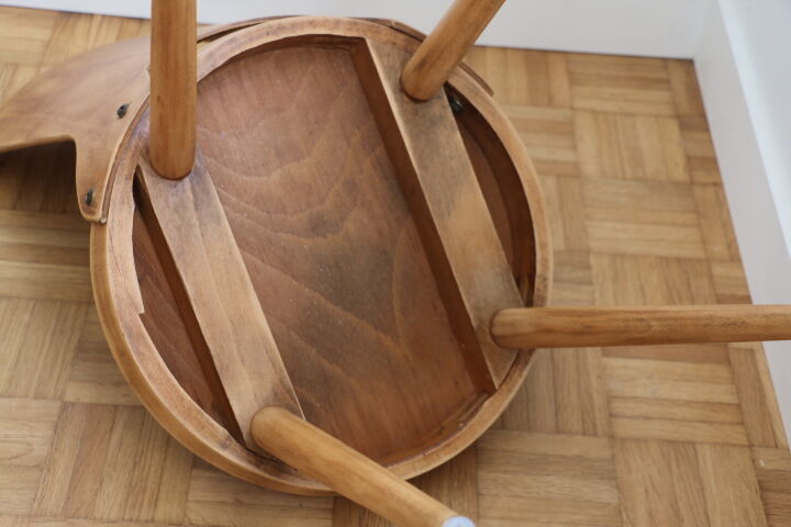 2 chairs baumann "dove" clear beech