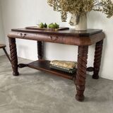 Mahogany console desk 1900