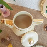 Old vintage ceramic tea and coffee maker