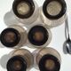 Set of 6 art deco water glasses