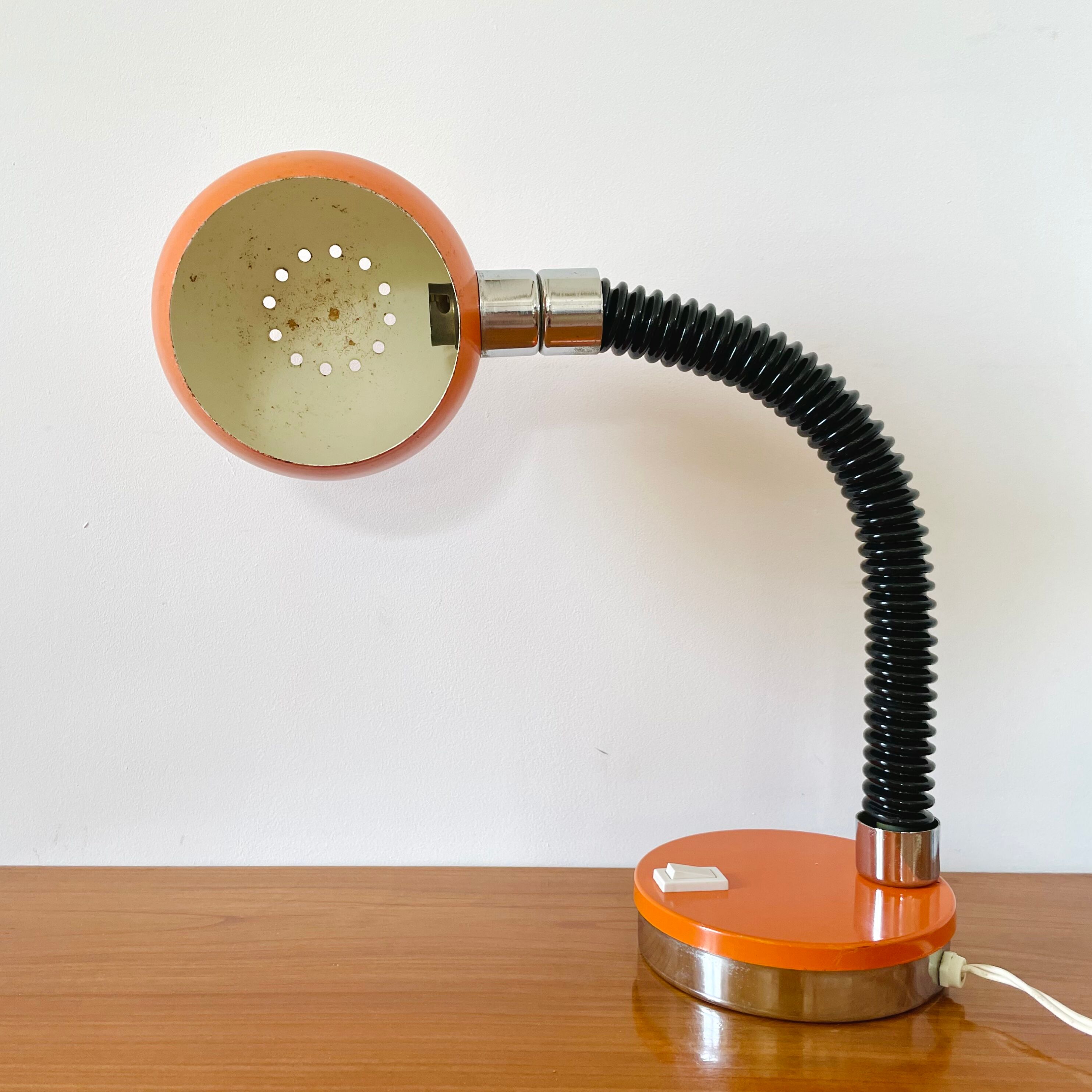 Orange lamp from the 70s