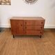 Coiffeuse de style scandinave en bois plaqué , années 70