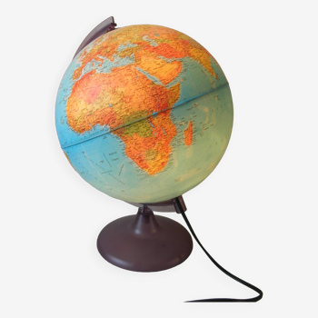 Luminous terrestrial globe world map lamp Tecnodidattica teenage bedroom decoration