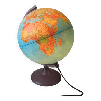 Globe terrestre lumineux lampe map monde Tecnodidattica déco chambre ado