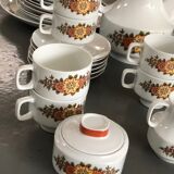 Seventies porcelain tea or coffee set