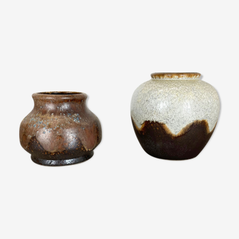 Vases « Lava » en poterie céramique de Dümler et Breiden, Allemagne, années 1960