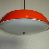 Red Hanging Lamp Model 1117 by Josef Hurka for Napako