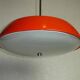 Red Hanging Lamp Model 1117 by Josef Hurka for Napako