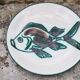 Robert Picaud's fish decoration plate - Vallauris