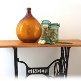 Amber demijohn 10 litres