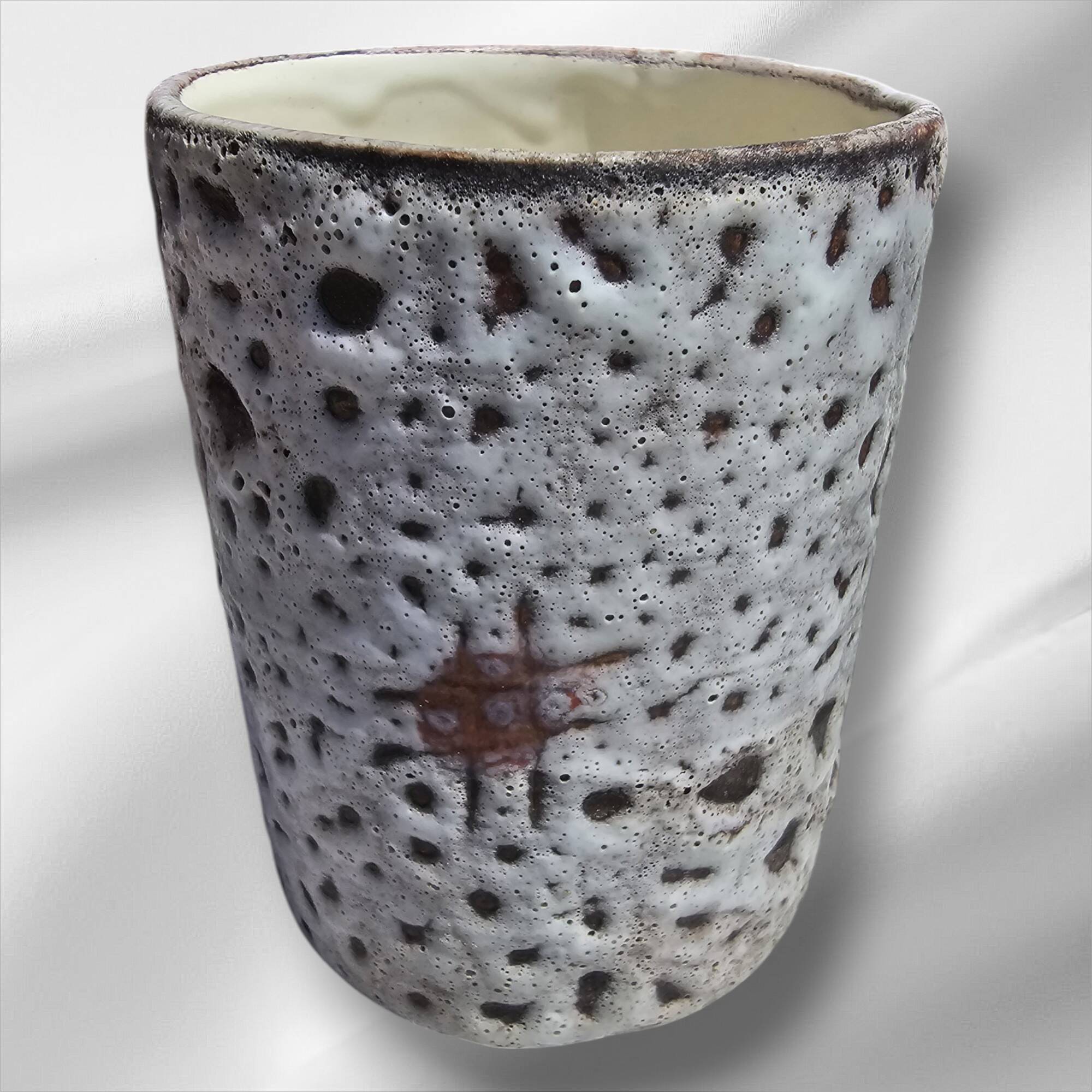 Mid-Century Ceramic Mugs by Francis & Josette Bonaudi for Vallauri