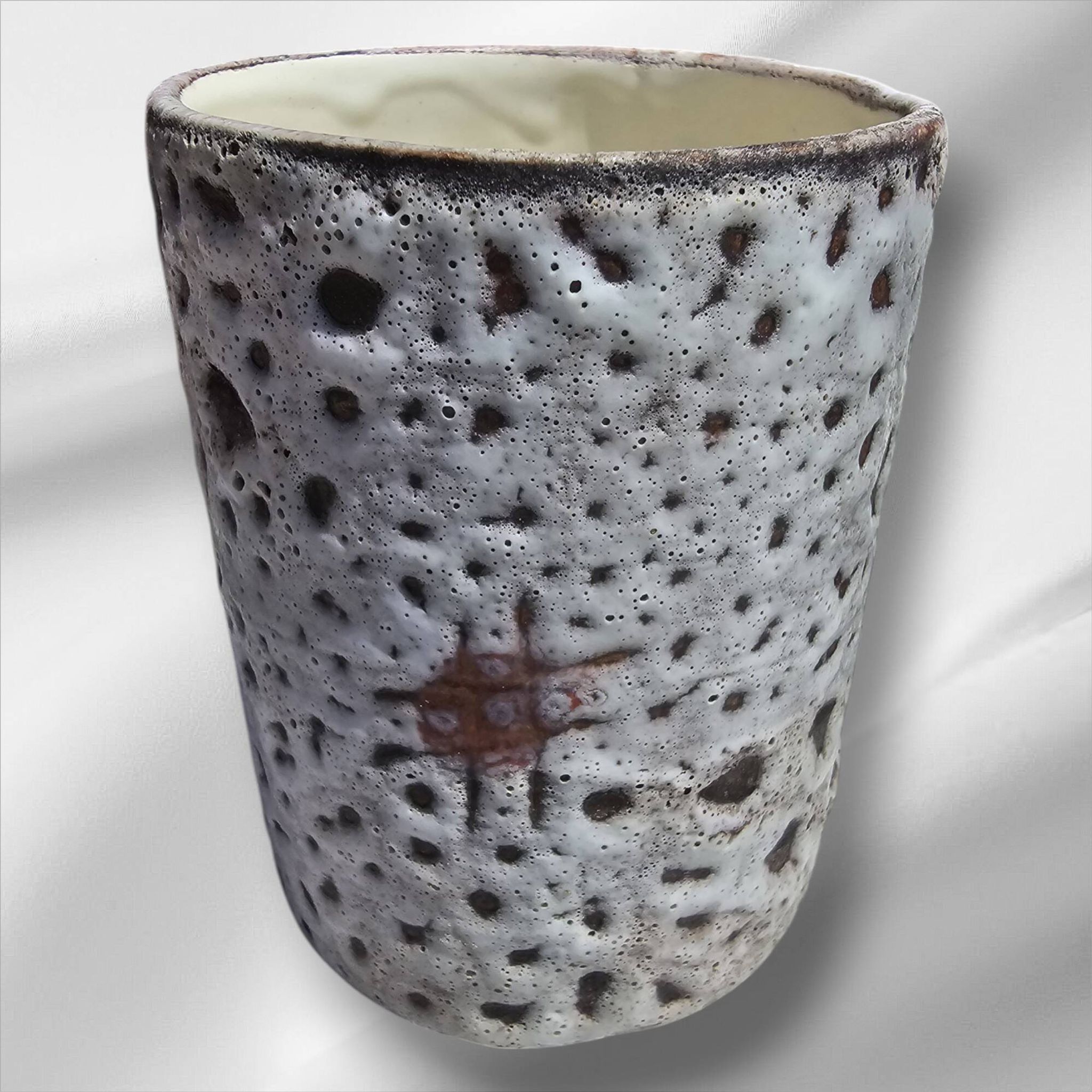 Mid-Century Ceramic Mugs by Francis & Josette Bonaudi for Vallauri