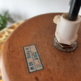 Vintage suspension in glass and teak
