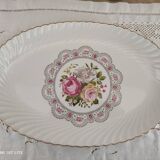 Large oval flat K&G Lunéville model Tradition