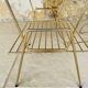 Vintage articulated floor lamp with shelf and magazine holder 1960s