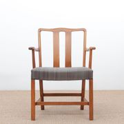 Fauteuils scandinaves FH43 par Ole Wanscher pour Fritz Hansen 1943