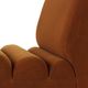 Armchair in brown fabric, czechoslovakia 1970s