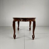 20th century Anglo-Indian inlaid bone coffee table