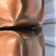 Brown leather sofa year 1970