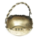 Basket sugar bowl, Art Nouveau, silver-plated brass, Norblin, Poland, early 20th century
